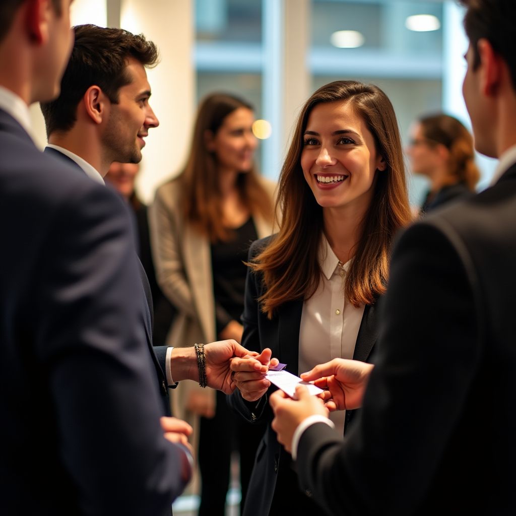 Sesiune de networking profesional